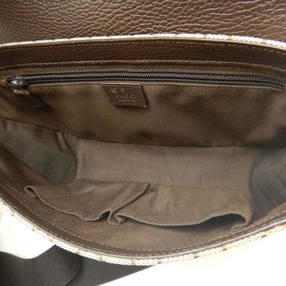 GUCCI Cream Leather Shoulder Bag - Picture 5 of 16